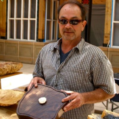 Larry Shinerock of "Creative Woodwork" is our featured artisan this coming weekend, July 12 and 13. 