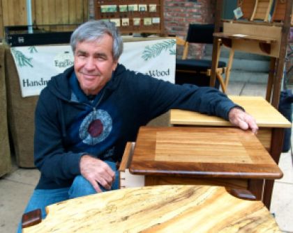 Jack West is a Fine Wood Furniture Maker and a member of the Lithia Artisans Market of Ashland, Oregon. 