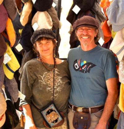 Hat People, Jim and Carol Young, Lithia Artisans Market Ashland Oregon